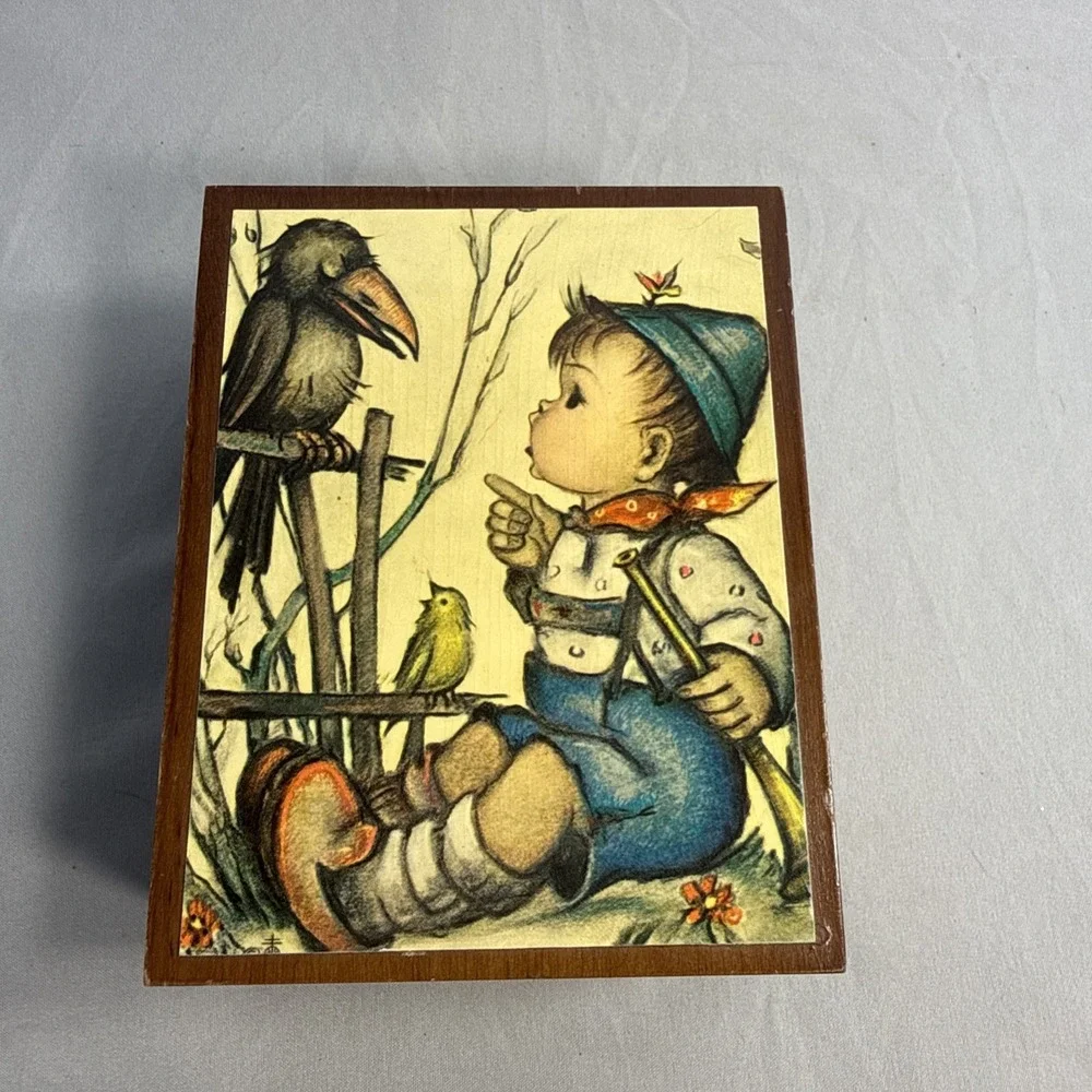 Vintage Reuge Swiss Music Box Hummel The Bird Duet Dr Zhivago Lara's Theme WORKS